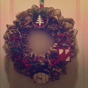 Handmade Christmas wreath